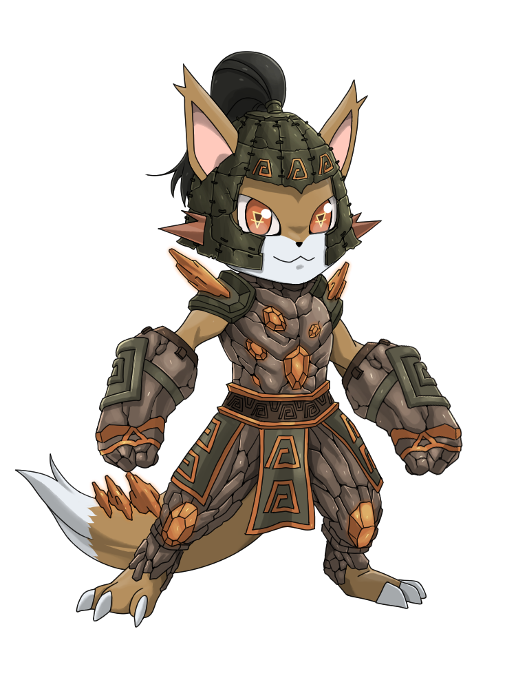 Nyx with Earth armor